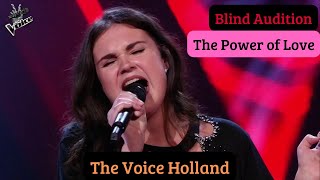 Best of the Voice Holland  Blind Auditions  Nienke Wijnhoven – The Power Of Love [upl. by Liane]