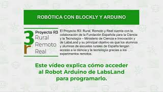 Robótica con Blockly y Arduino  Proyecto R3 [upl. by Stilla]