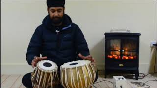 Tabla lesson for beginners 1 [upl. by Kalbli772]