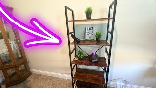 Why I LOVE This 5 Tier Tall Modern Book Shelf [upl. by Lombardo]