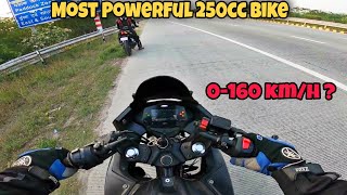 Gixxer Sf 250 Top Speed Test I most Powerful 250cc Bike [upl. by Elaweda]