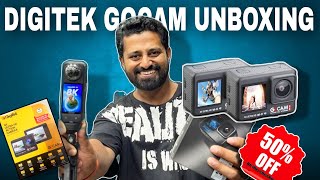 Digitek GoCam Unboxing  GoPro Hero cam  unbelievable 50 off [upl. by Nathanael]