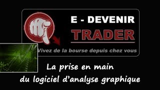 Devenir Trader  Débuter en bourse  Prise en main du logiciel danalyse graphique [upl. by Atsejam]