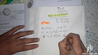 Echantillonnage et estimation  les tests d’hypothèse Partie 1 [upl. by Leff205]