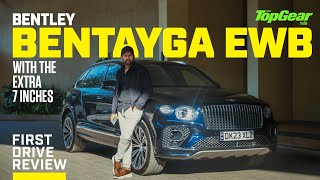 Bentley Bentayga EWB  First Drive Review  Extra 7 Inches [upl. by Traggat]