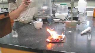 Hydrochloric Acid Creates Fire [upl. by Delores]