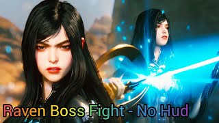 Stellar Blade Raven Boss Fight  Hard Mode  No Hud [upl. by Aicilav]