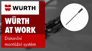 Distanční montážní systém AMO THERM MINI  Würth [upl. by Eras]