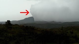 Clouds and Rainfall in Cherrapunji India [upl. by Nyrem]