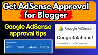 How to get adsense approval for blogger  Google AdSense Approval Complete Guide 2024 [upl. by Enahpets223]