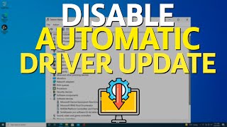 How To Disable Automatic Driver Updates in Windows Tutorial [upl. by Hearsh]