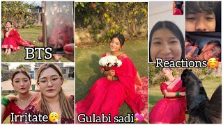 SUPRIYA LE AATII IRRITATE GARYO  HOME SHOOT BTS VLOG  Friends Reaction😍  it’s me Muskan [upl. by Alberik147]