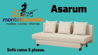 Montaje sofá cama Asarum Guía [upl. by Gustin973]