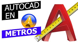 ⚠️ Como configurar la escala de AutoCAD correctamente EN METROS [upl. by Llevart]