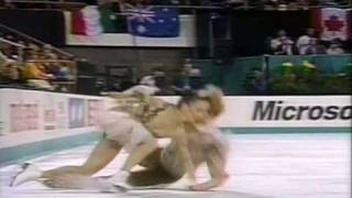 Usova amp Zhulin CIS  1992 Worlds Ice Dancing Free Dance [upl. by Eldrida]