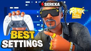 NEW Best OG SETTINGS amp Sensitivity in Fortnite Chapter 2 Remix [upl. by Lleryd]