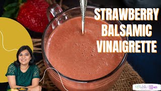 Strawberry Balsamic Vinaigrette Recipe [upl. by Rockwood]