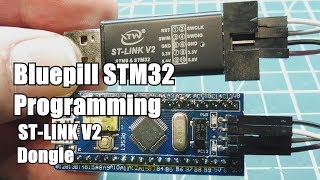 Bluepill STM32 Programming Using STLINK V2 Dongle [upl. by Erlene893]