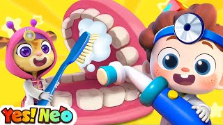 Lets Visit the Dentist  Healthy Habits  Dentist Song  Nursery Rhymes amp Kids Songs  Yes Neo [upl. by Rotsen]