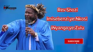 Rev Shozi  Imisebenzi yeNkosi iNyanga yeZulu  EBuhleni bamaNazaretha  Shembe uNyazi Lwezulu [upl. by Lleynad]