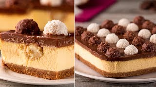 Cheesecake Ferrero Rocher un vero capolavoro culinario  SaporitoTV [upl. by Opiak]