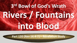 Rivers and Fountains of Water Turned to Blood  What does this Mean 3rd Bowl of Gods Wrath [upl. by Fina]