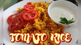 Tomato Rice Easiest Recipe in Malayalam  തക്കാളി ചോറ്  Thakkali Sadam Recipe [upl. by Besse]