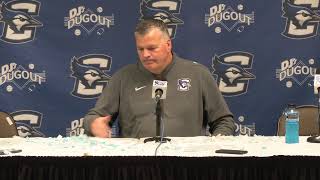 Creighton Mens Basketball vs Houston Christian Press Conference  111324 [upl. by Otreblasiul]