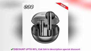 ✔️Best QCY AilyBuds Clear Wireless Earphones Bluetooth 53 TWS Earbuds Semi i [upl. by Ahsienom625]