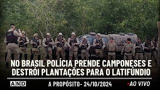 Pistoleiros atacam indígenas e camponeses pelo Brasil Operação na Avenida Brasil  A Propósito 239 [upl. by Benedetto501]