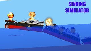 HOW THE TITANIC REALLY SANK  Sinking Simulator 2 [upl. by Mraz]