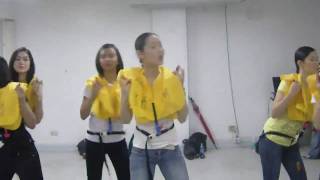 Cebu Pacific Flight Attendants  Stewardess  Cabin Crew dance practice  rehearsals  safety [upl. by Lenzi]