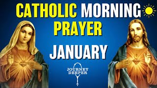 Catholic Morning Prayer JANUARY 2024  Catholic Prayers For Everyday [upl. by Inva]