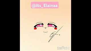 Eyes Animation✨VersionEl fyp ItsElainaa [upl. by Gnurt]