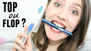 Je teste 2 produits pour blanchir les dents [upl. by Lissie]