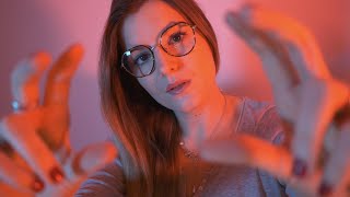 ASMR FR 🕊 JE CAPTURE TES PENSÉES NÉGATIVES 👌 FACE TOUCHING [upl. by Enaira]