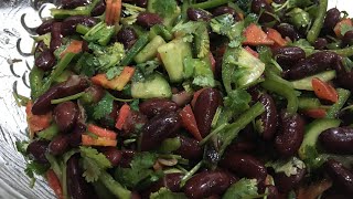 Red Beans Salad  Recipe by Alishba [upl. by Mikal615]