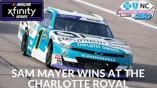 Sam Mayer Wins At The Charlotte ROVAL [upl. by Tubb765]