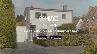 HVC Afval app  Nu met afvalwijzer en bestuurbare bak [upl. by Arther]