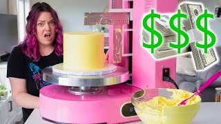 Can This 1000 MACHINE Decorate CAKES Better Than Me [upl. by Ierdna]