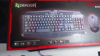 Redragon Gaming Essentials S101 KeyboardMouse 2 in 1 Set Review [upl. by Nnaillij581]