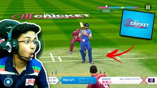 PLAYING FIRST TIME ICC Cricket Mobile in Ultra Graphics  OctaL [upl. by Michal420]