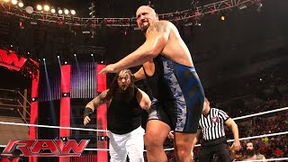 Big Show vs Bray Wyatt Raw Sept 15 2014 [upl. by Ardnauq]