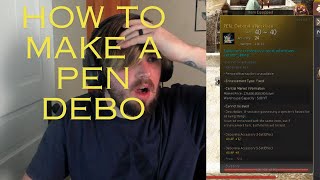 BLACK DESERT ONLINE HOW TO MAKE A PEN DEBO NECK STARTING WITH 0 STACK [upl. by Enialedam]