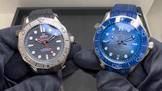 Nekton or Summer Blue Edition Omega Seamaster 300M [upl. by Doownel]