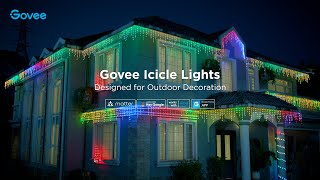 Govee Icicle Lights  Designed for Outdoor Decoration [upl. by Adierf]