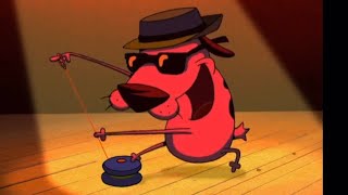 Courage the Cowardly Dog using a yoyo for almost 3 minutes… [upl. by Enyamert]