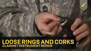 Loose Rings and Corks Clarinet Instrument Repair [upl. by Just574]