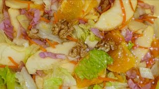 Insalata Mix Frutta e Verdura  Dissetante e Salutare 😋🍏🍊 [upl. by Iatnwahs292]