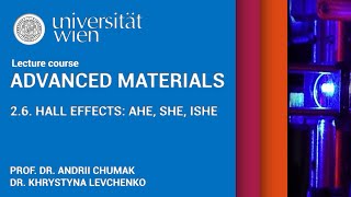 Advanced Materials  Lecture 26  Hall Effects [upl. by Ahsercal]